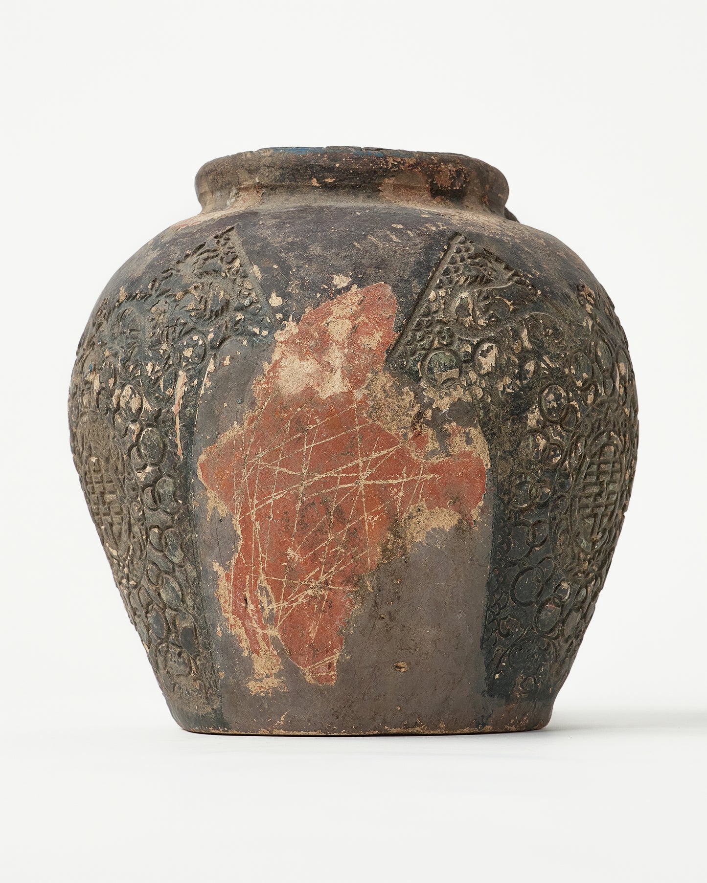 antiqe terracota vase