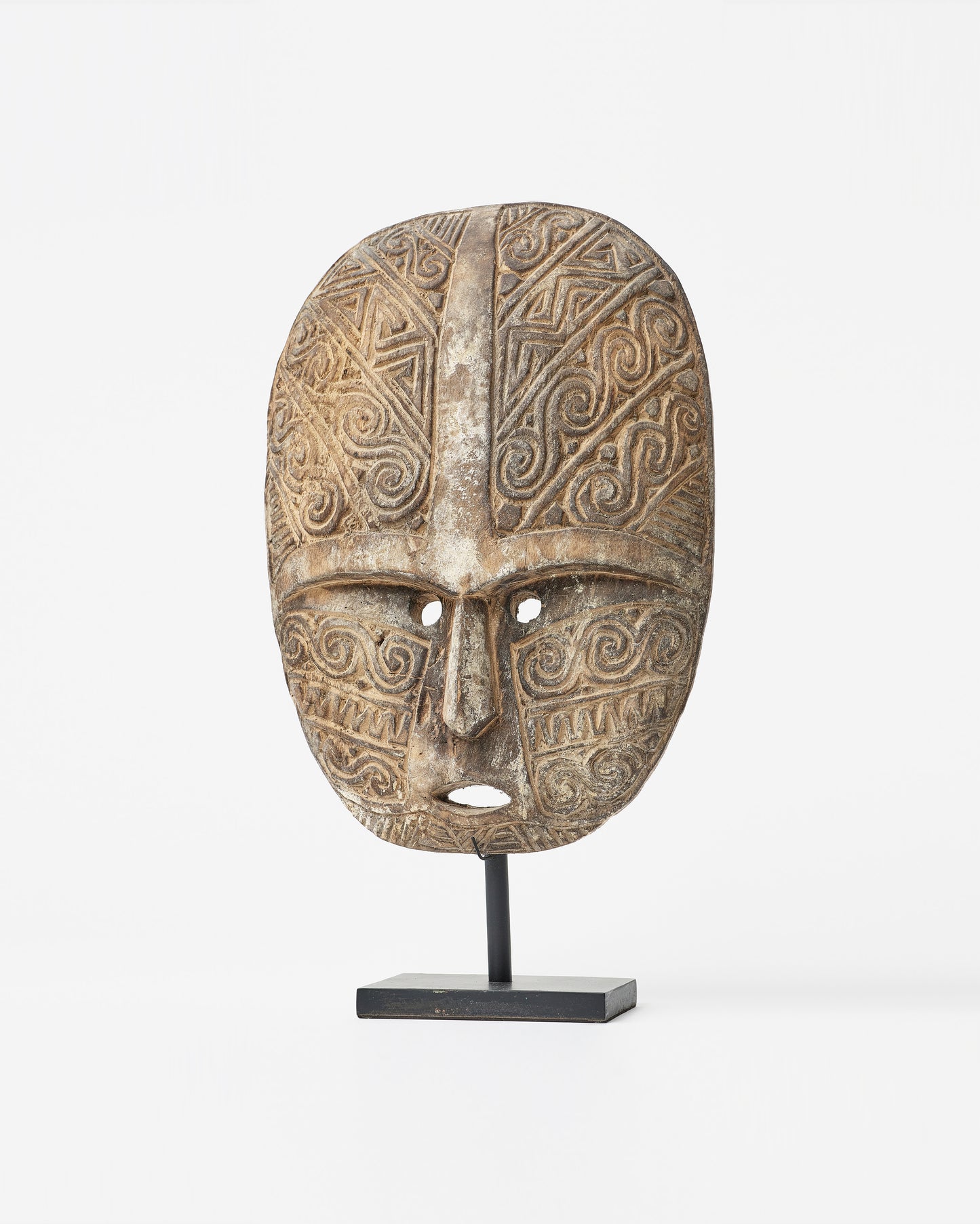 Large wooden african mask