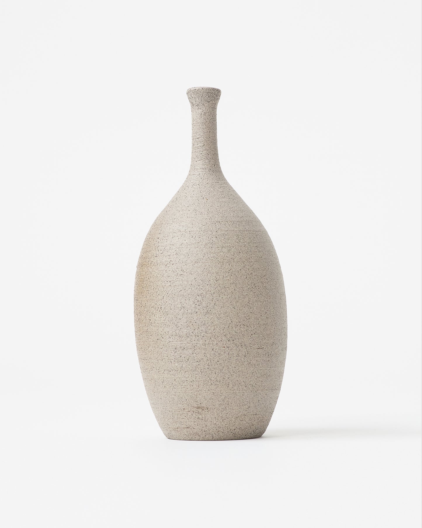 Matte Vintage Beige Vase