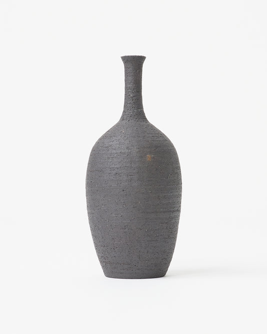 Matte Vintage Black Vase