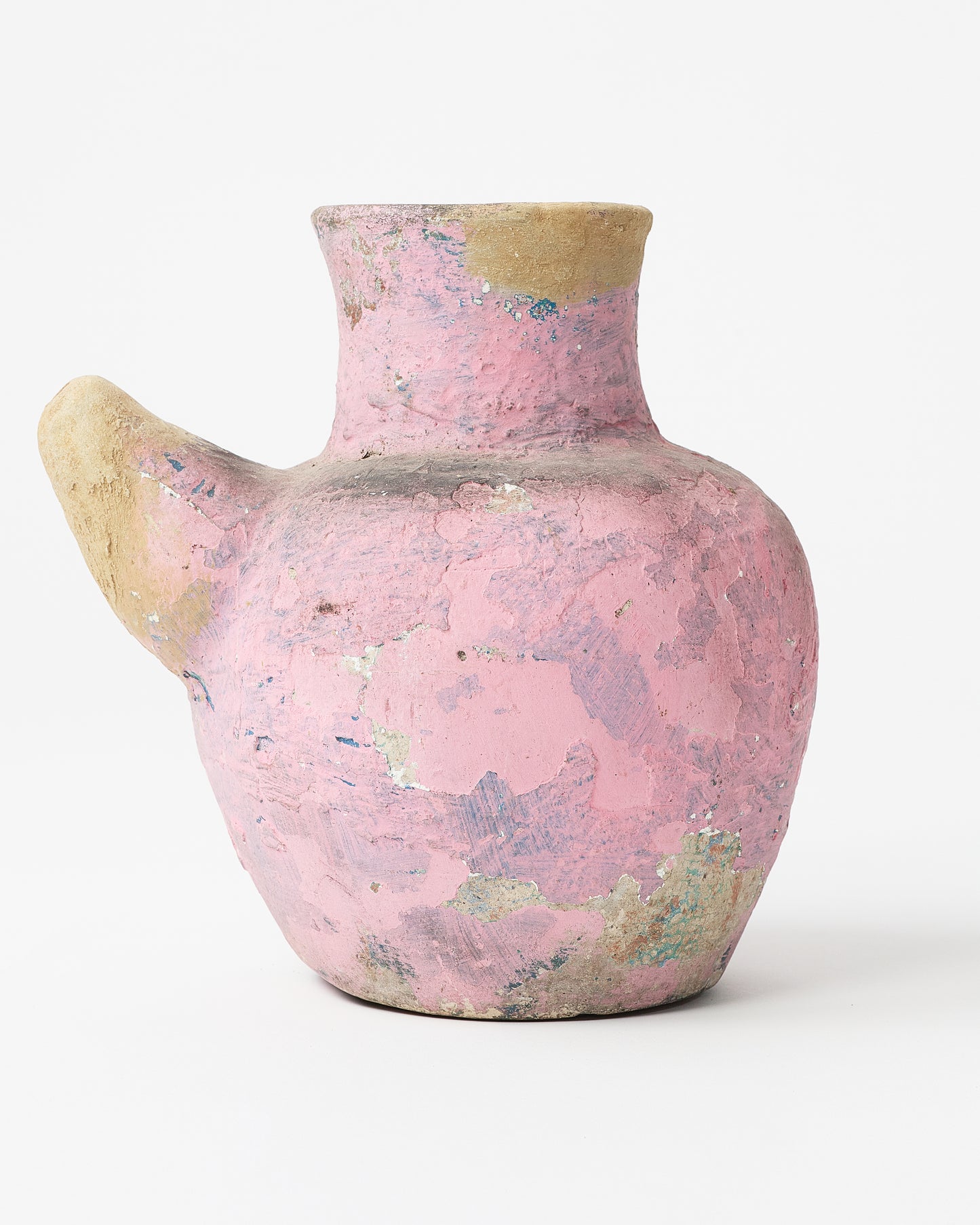 Moroccan Pink Figurative Vase