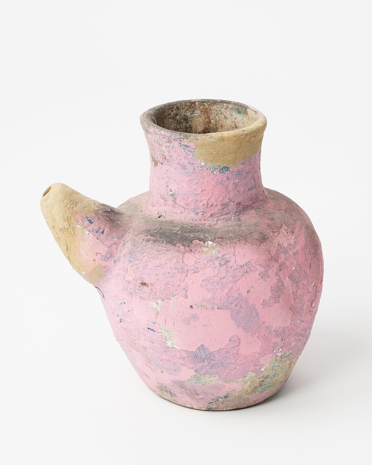 Moroccan Pink Figurative Vase