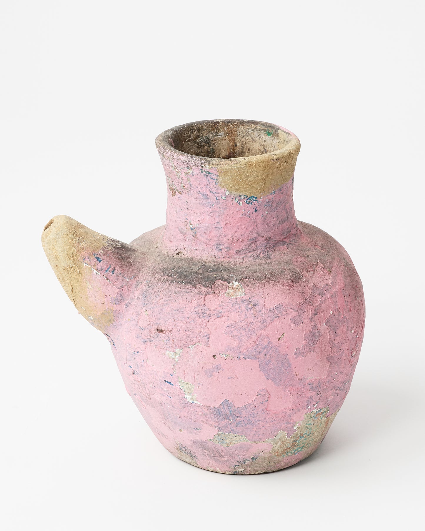 Moroccan Pink Figurative Vase