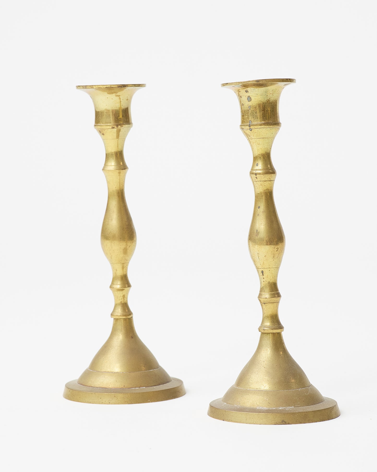 Regal Gold Elegance Candle Holders