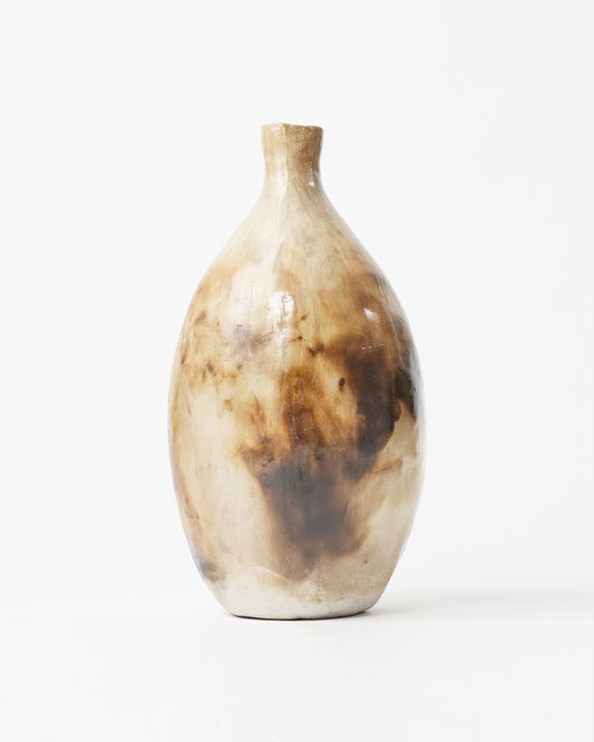 Enchanted Sands: Beige Toned Decorative Vase