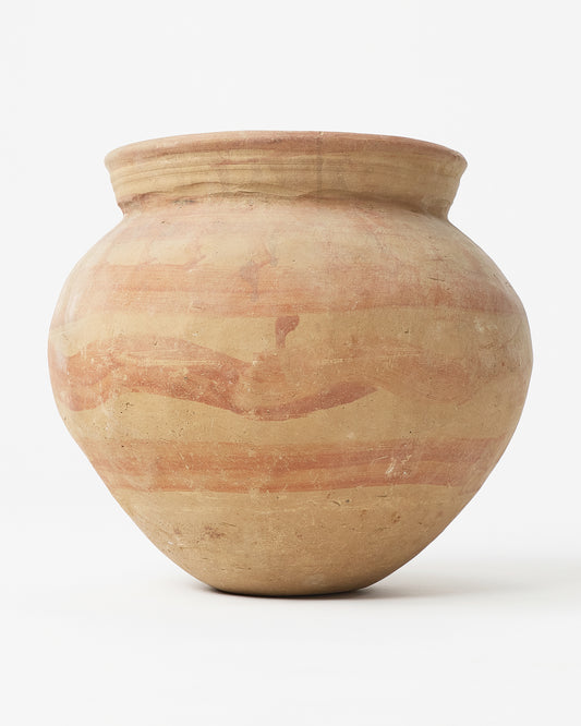 Artisan-Crafted Terracotta Jar