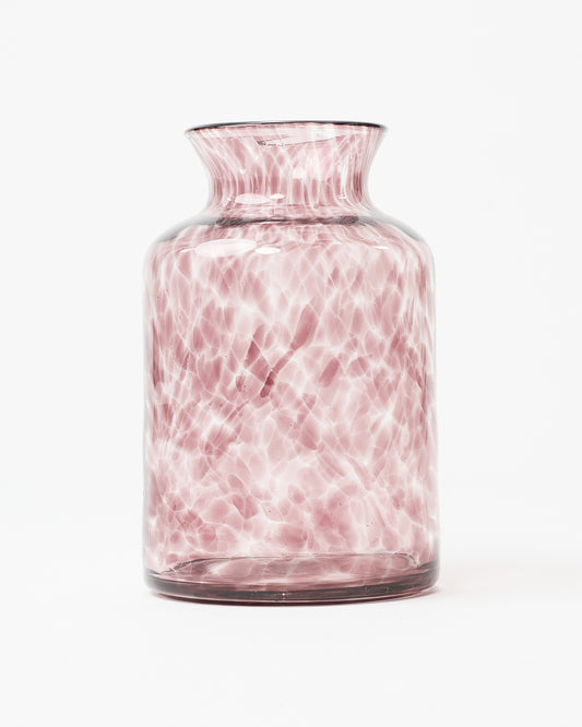 Pax Glass Vase in Blushing Pink by DUTZ