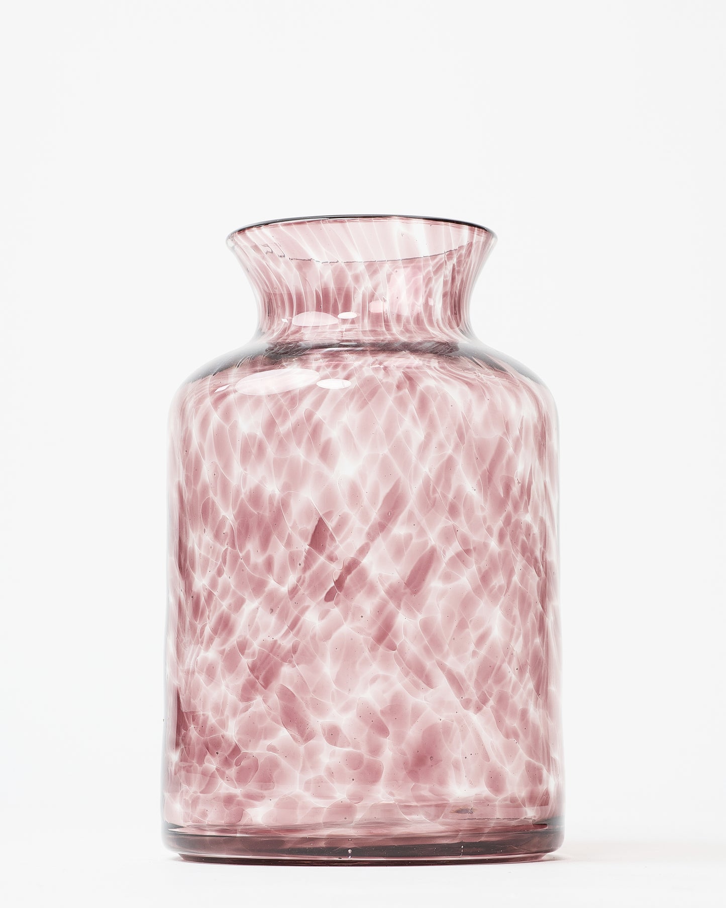 Pax Glass Vase in Blushing Pink by DUTZ