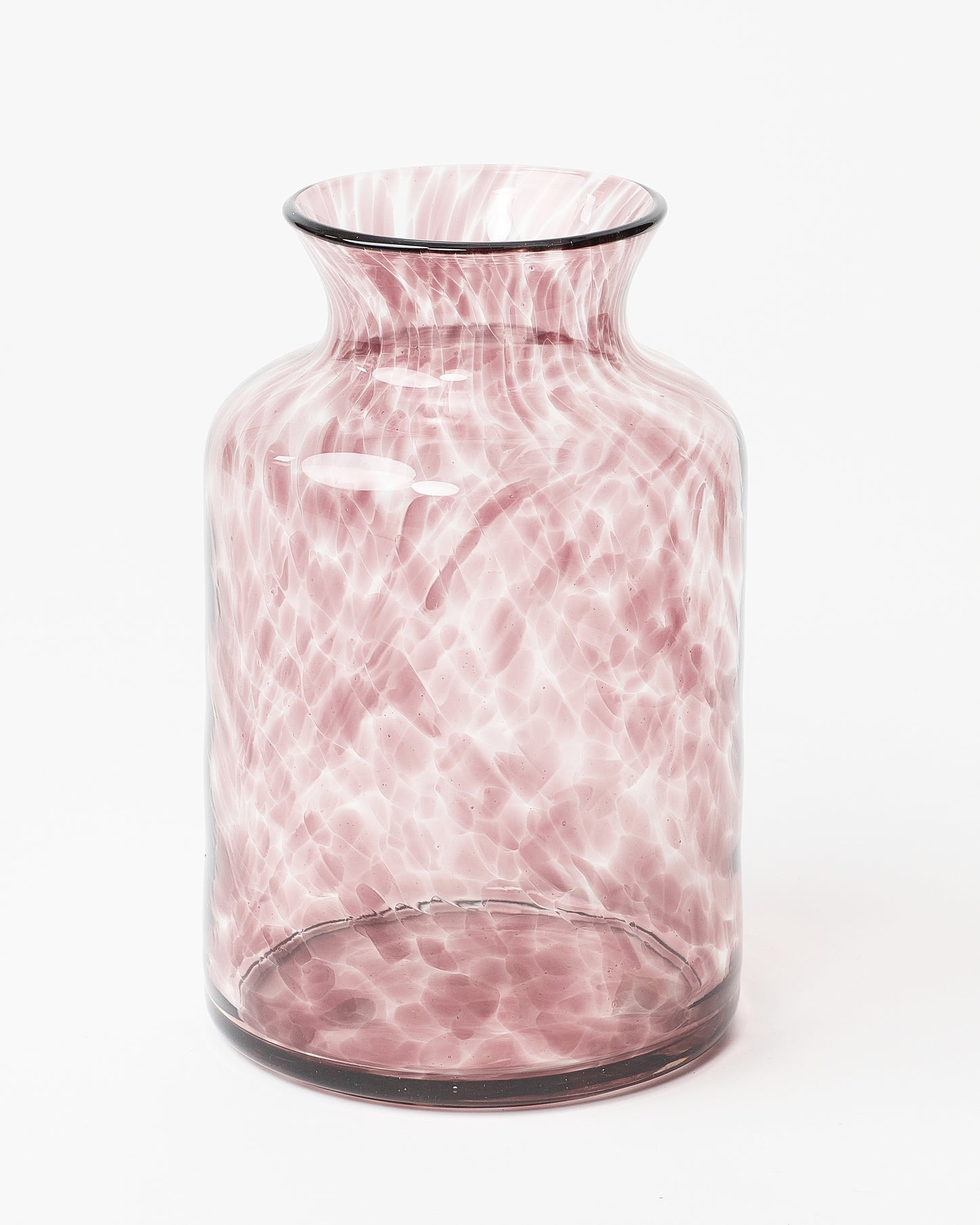 Pax Glass Vase in Blushing Pink by DUTZ