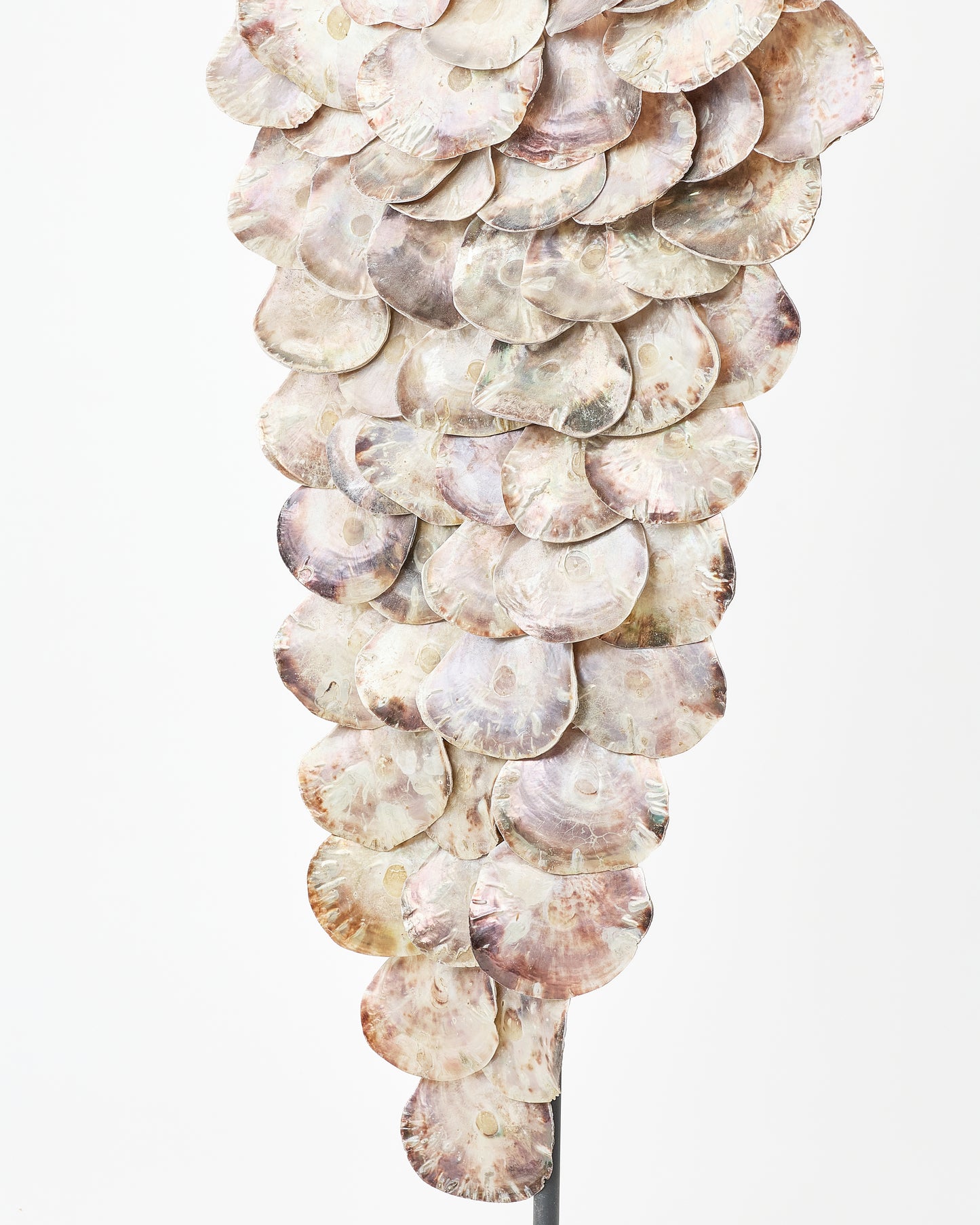 Multi-Tiered Seashell Necklace Statue