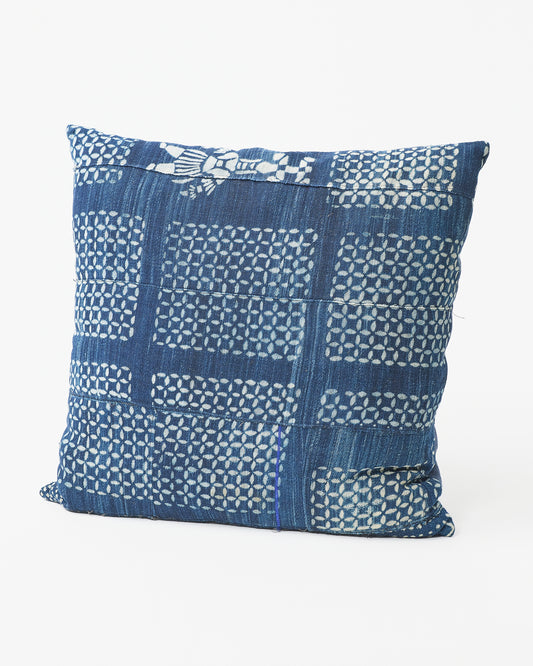 Indigo Denim Dream Square Pillow