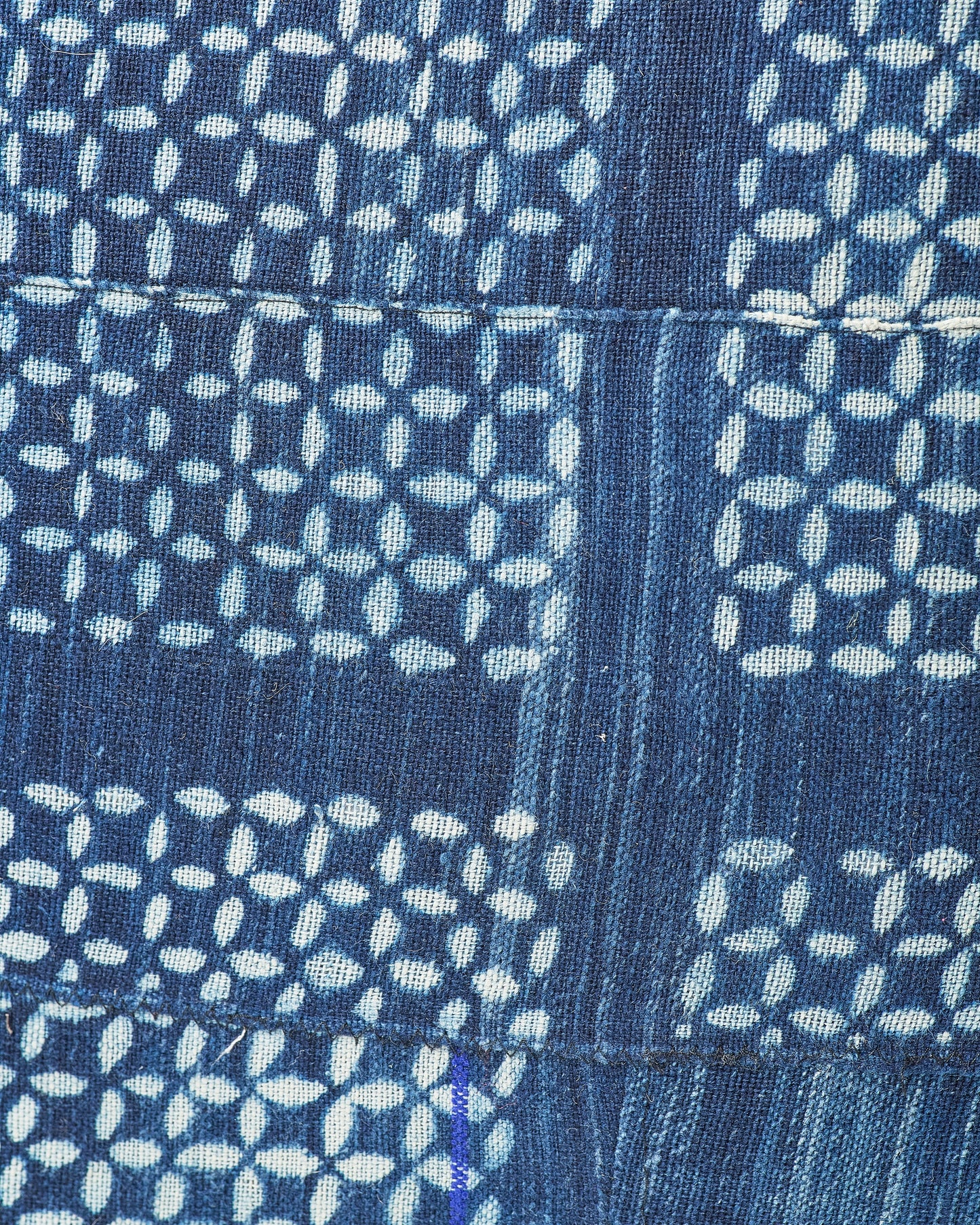 Indigo Denim Dream Square Pillow