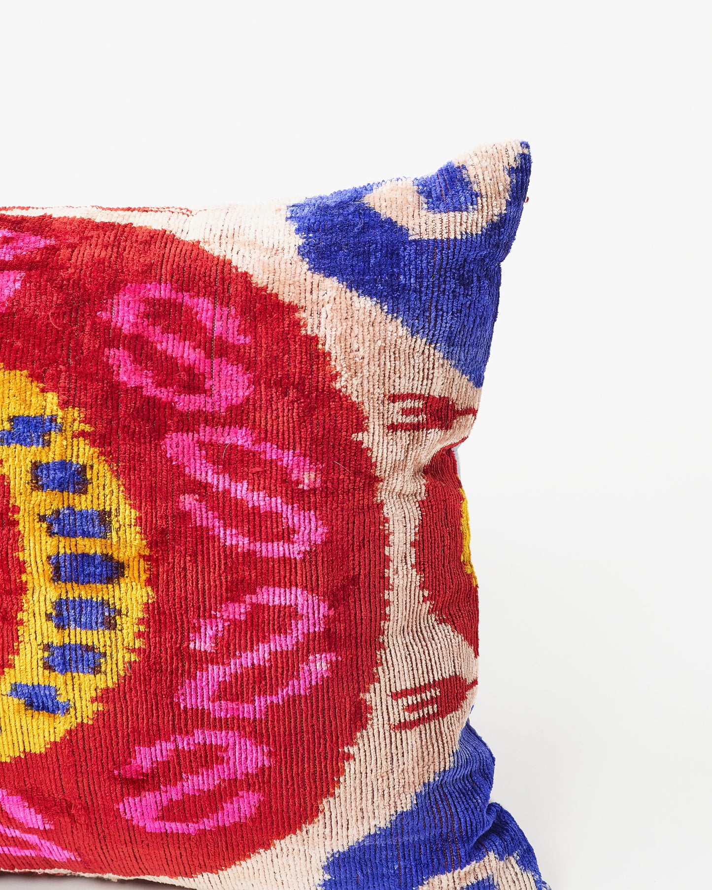 Vibrant Extravaganza: Rectangular Pillow in Bold Splendor