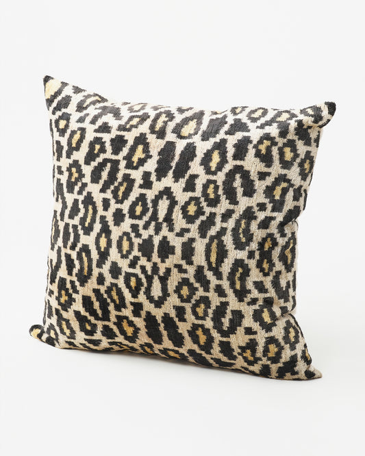 Leopard Print Square Pillow