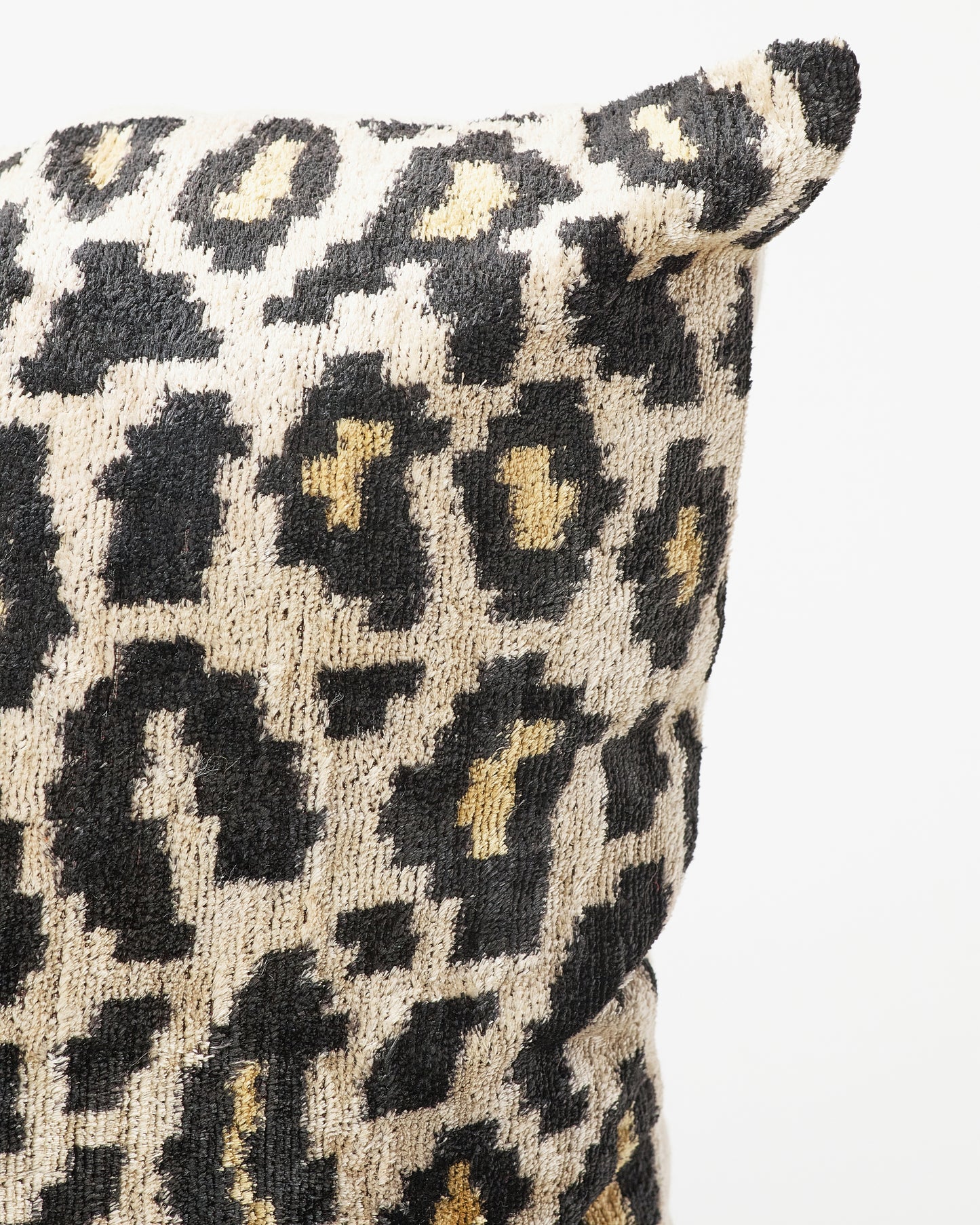 Leopard Print Square Pillow