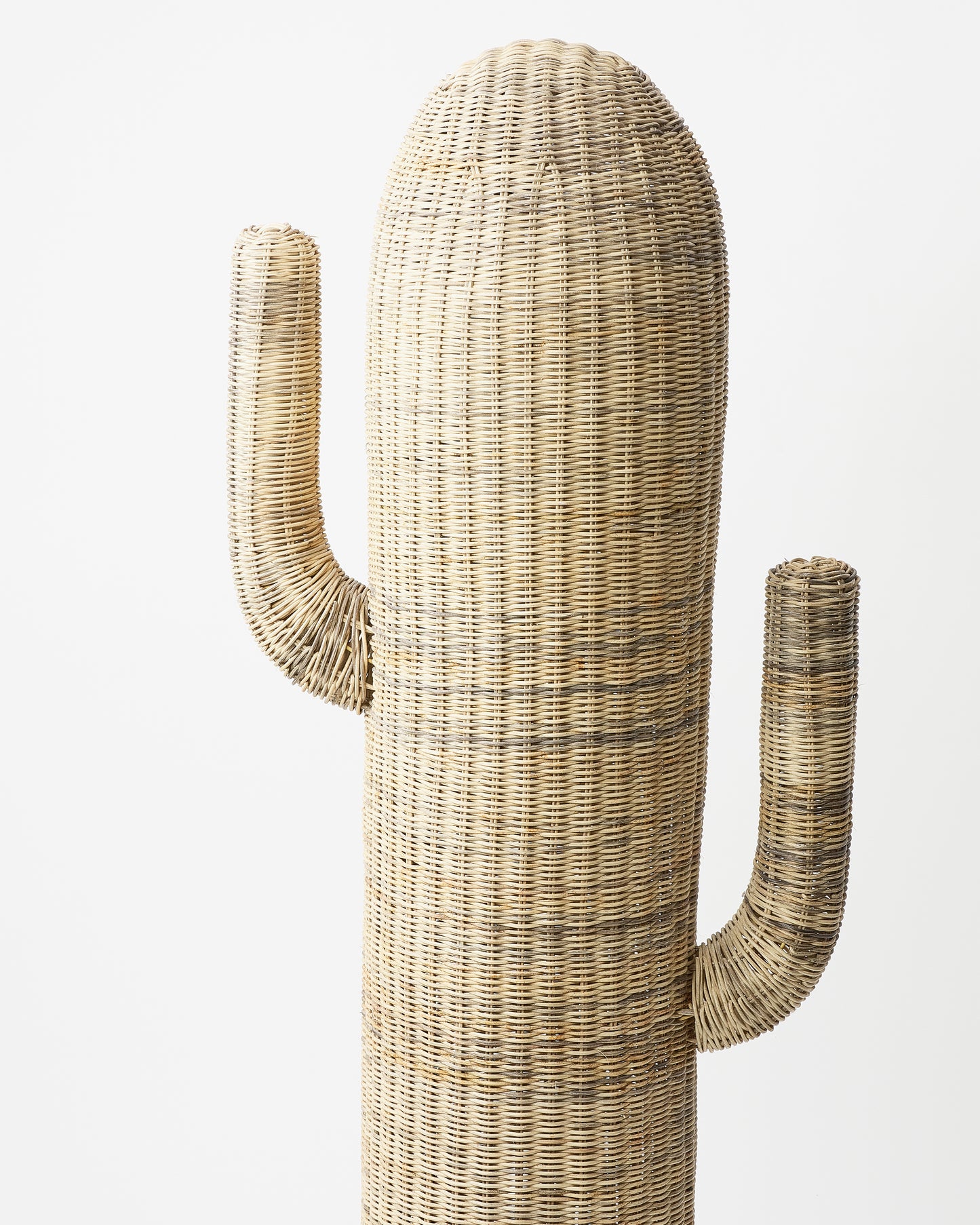 Woven Cactus Decorative Statue