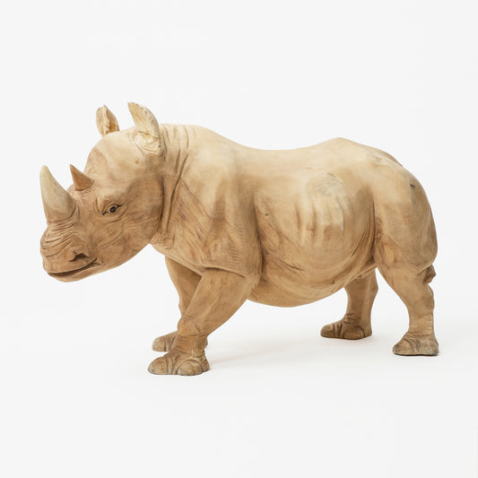 African Rhino Sculpture