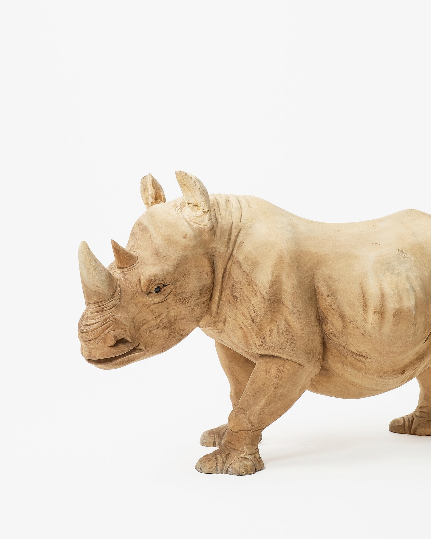 African Rhino Sculpture