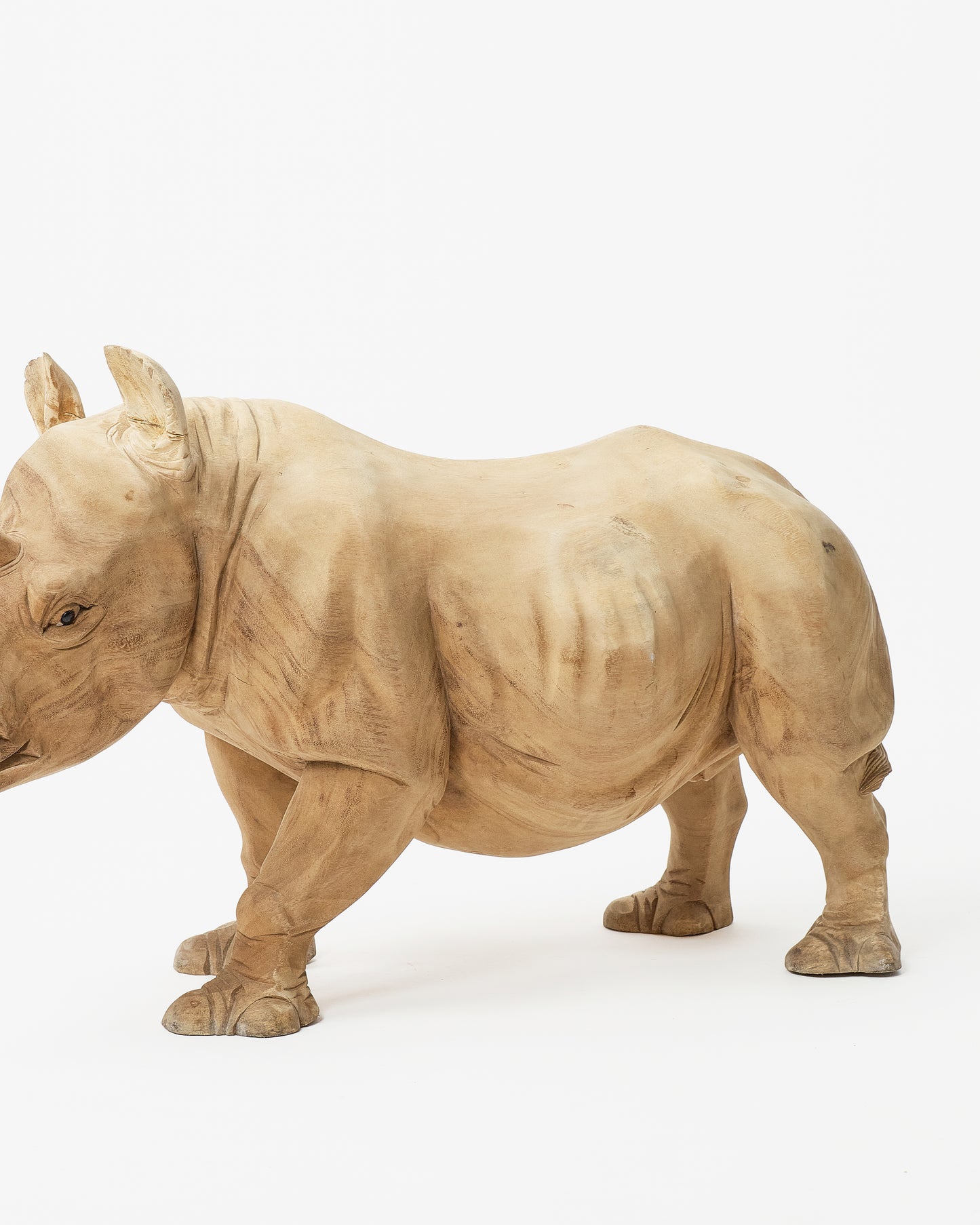 African Rhino Sculpture