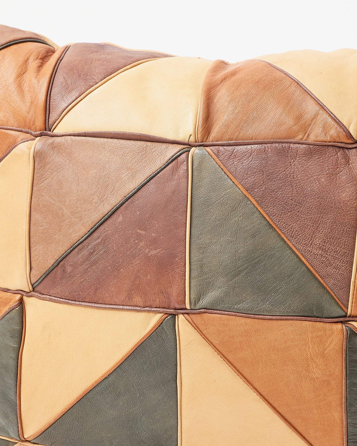 Genuine leather Square Pillow