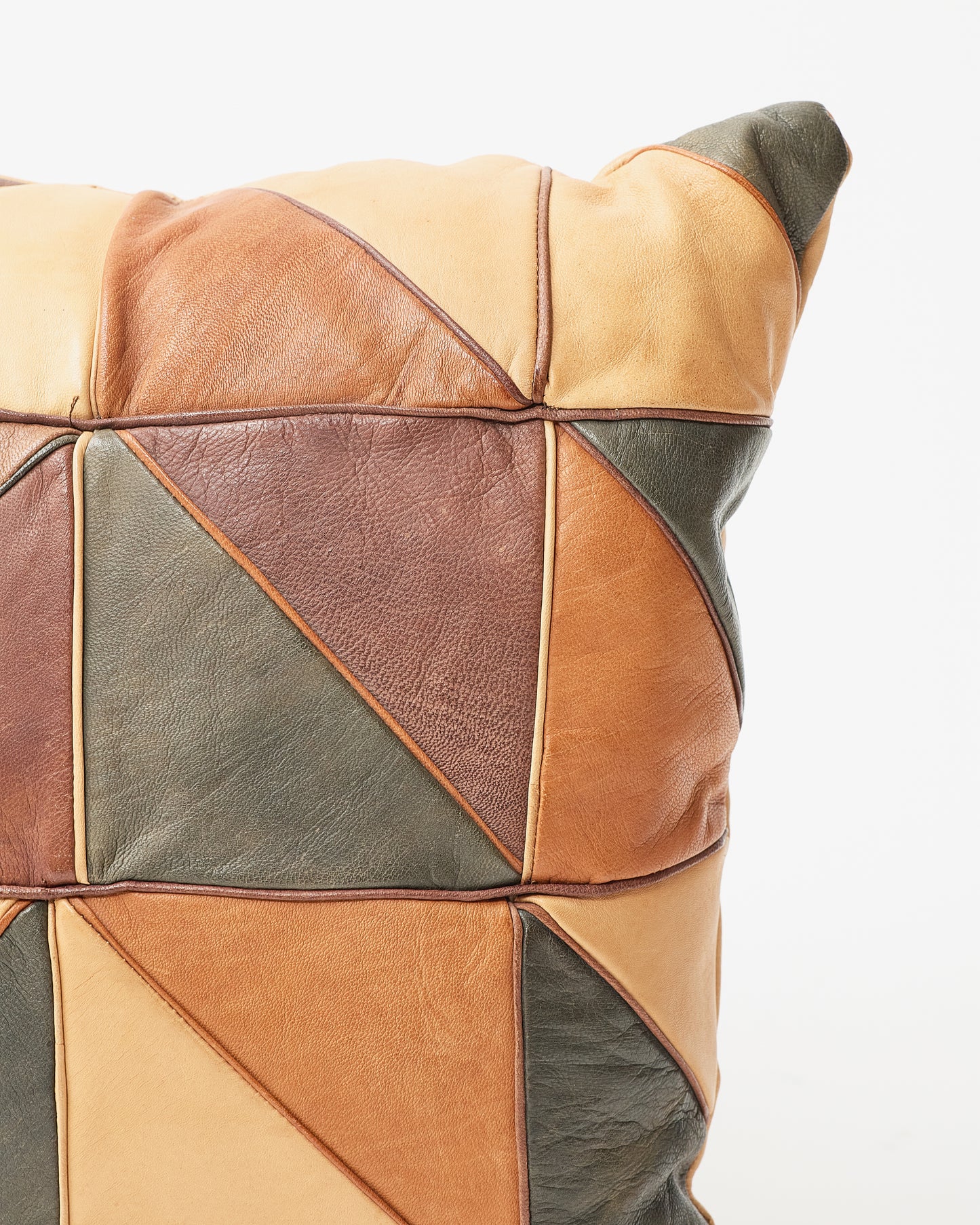 Genuine leather Square Pillow