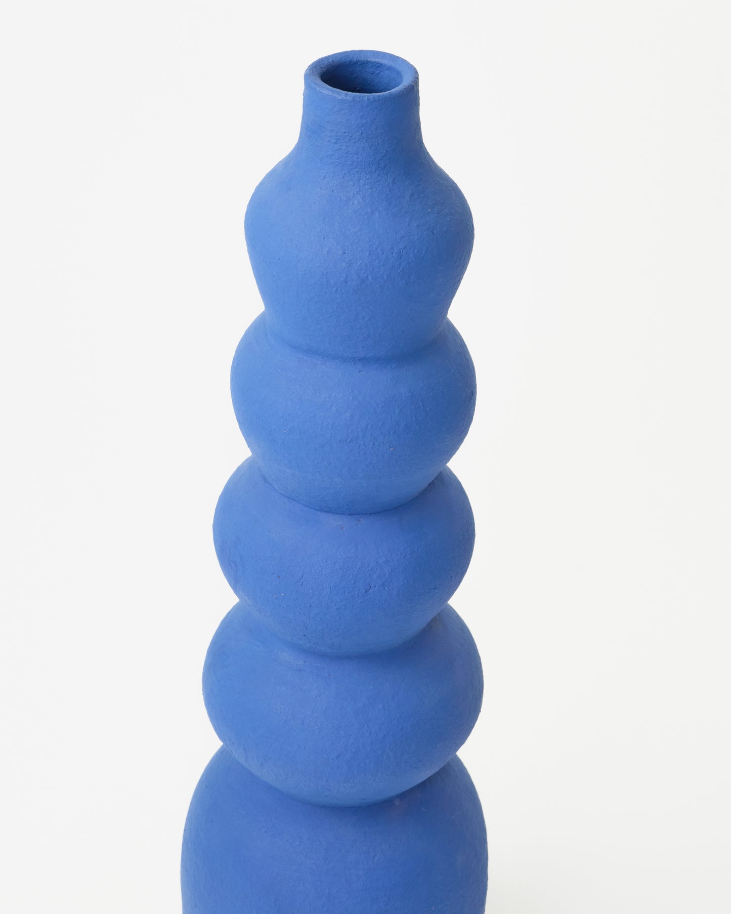 "Nordic Serenity" Blue Decorative Vase