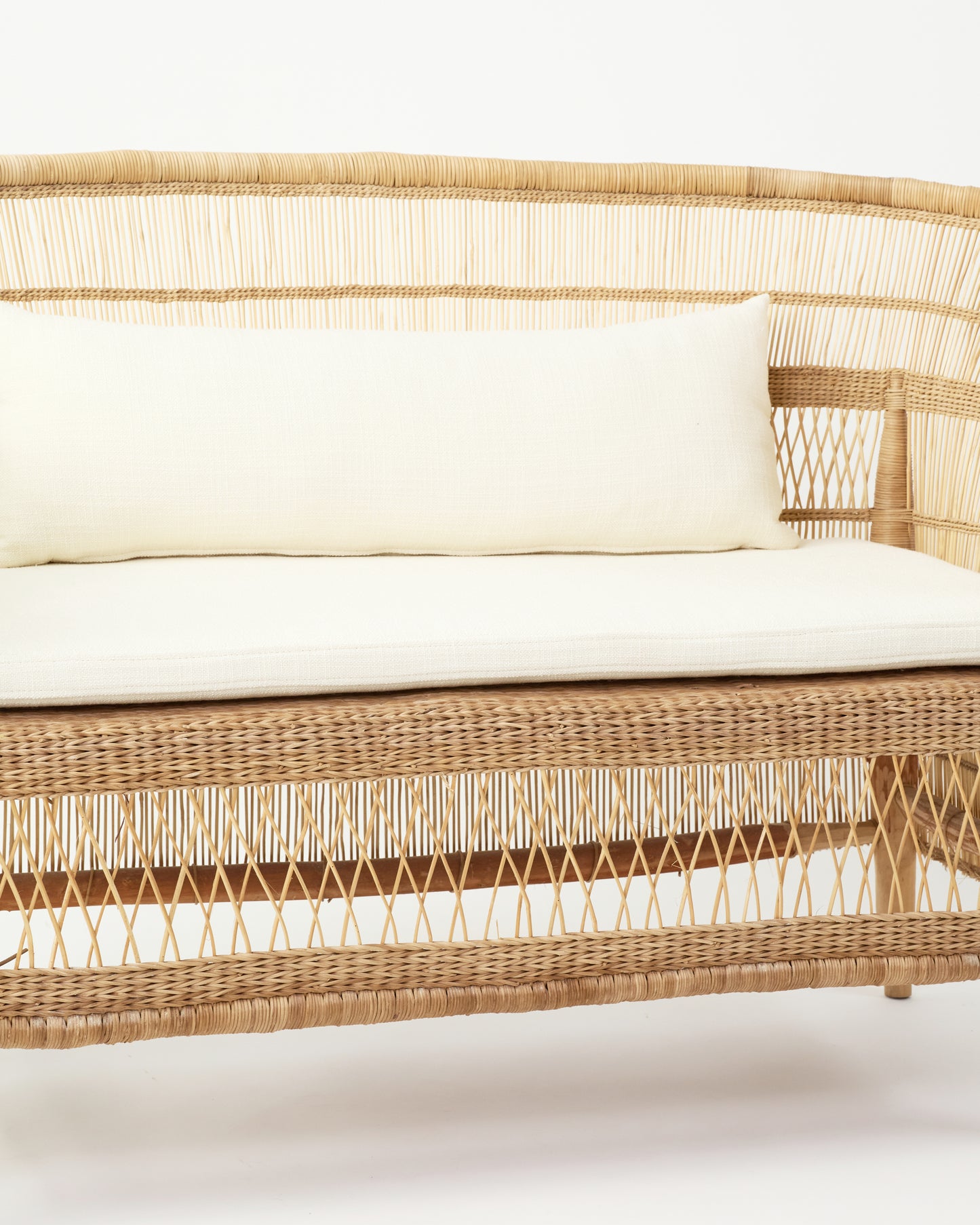 Malawi Rattan Bliss: 2-Seater Zomba Sofa