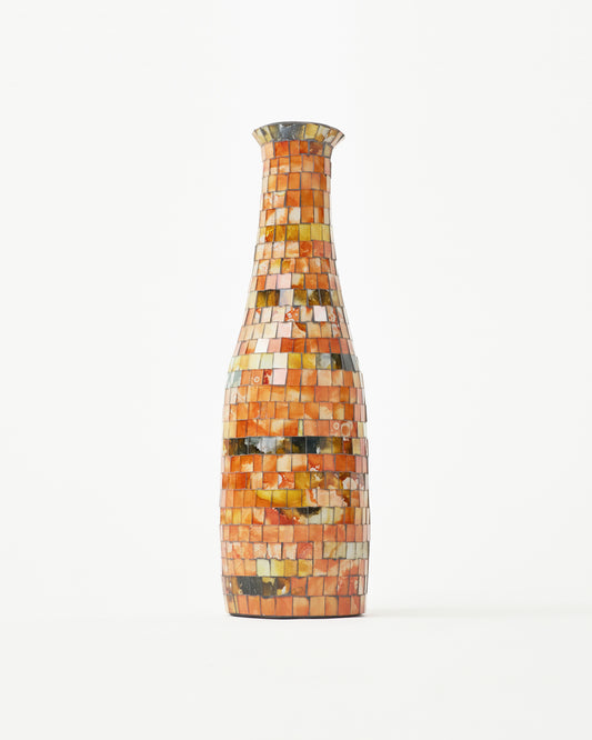 Morrocan mosaic tall vase