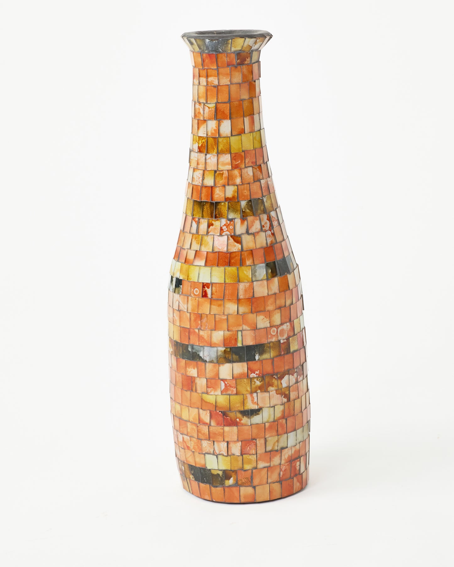 Morrocan mosaic tall vase