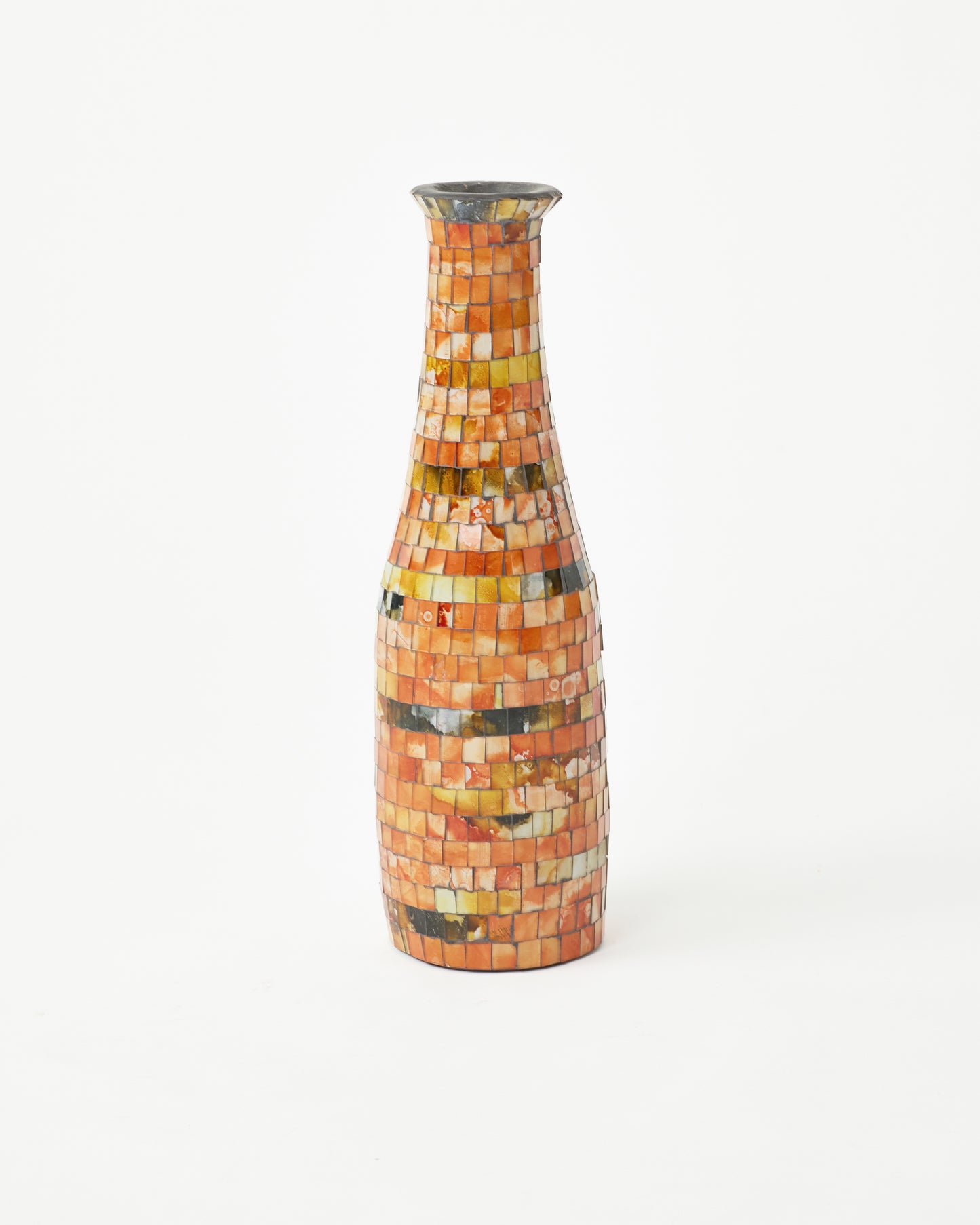 Morrocan mosaic tall vase