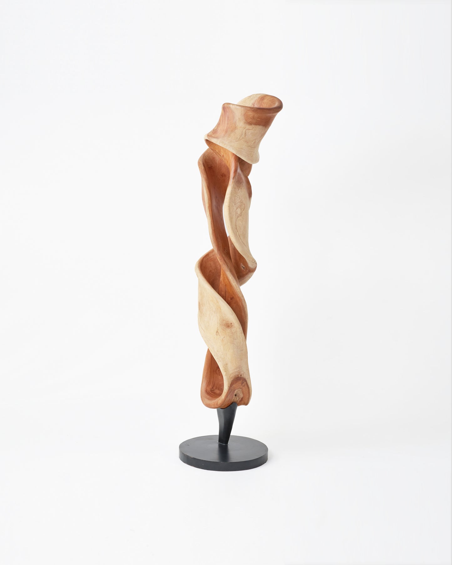 Wooden Stream Centerpiece Sculpture